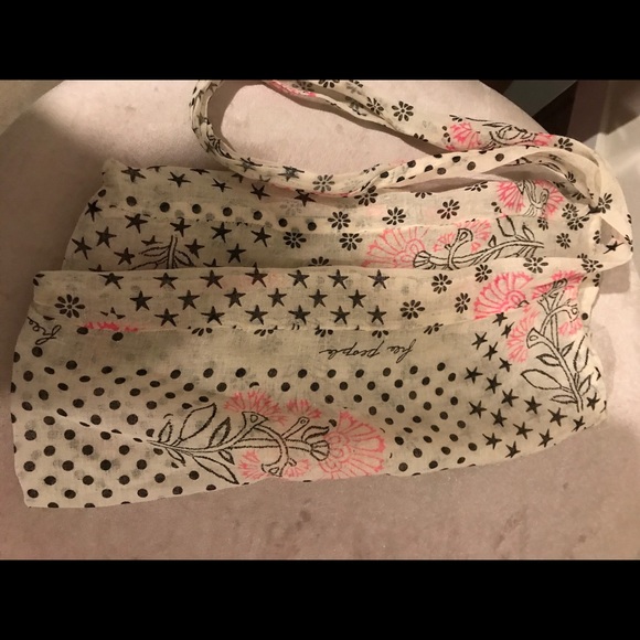 Free People Handbags - New Free People cotton Hobo bag